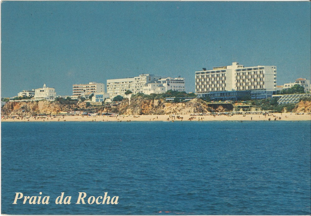 Postal Praia da Rocha
